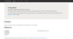 Desktop Screenshot of coding-minds.com